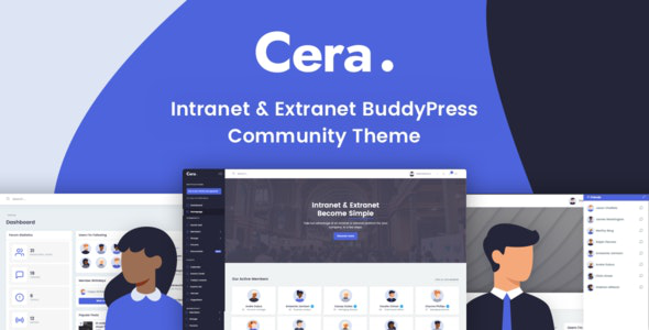 Cera v1.1.2 – Intranet & Community Theme