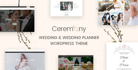 Ceremony v1.4 – Wedding Planner WordPress Theme