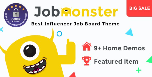 Jobmonster v4.6.2 – Job Board WordPress Theme