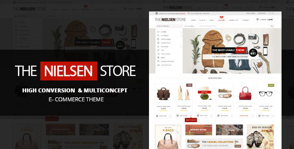 Nielsen v1.9.8 – The final e-commerce theme