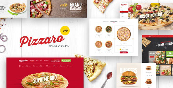 Pizzaro v1.3.3 – Fast Food & Restaurant WooCommerce Theme