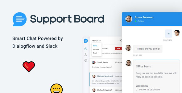 Support Board v3.0.7 – Chat WordPress Plugin – Chat & Support