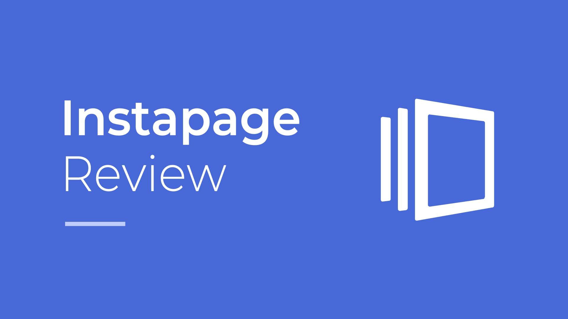 Instapage Review 2020 – The Premium Conversion Optimization Service